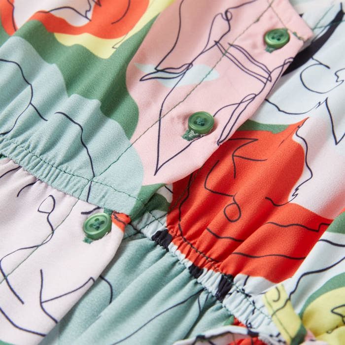 Robe pour enfants vert 92/104/116/128/140