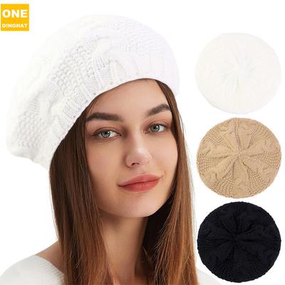 Осенне-зимний берет из крученой шерсти, женская модная шляпа Bud, универсальная шляпа Jdm-180C