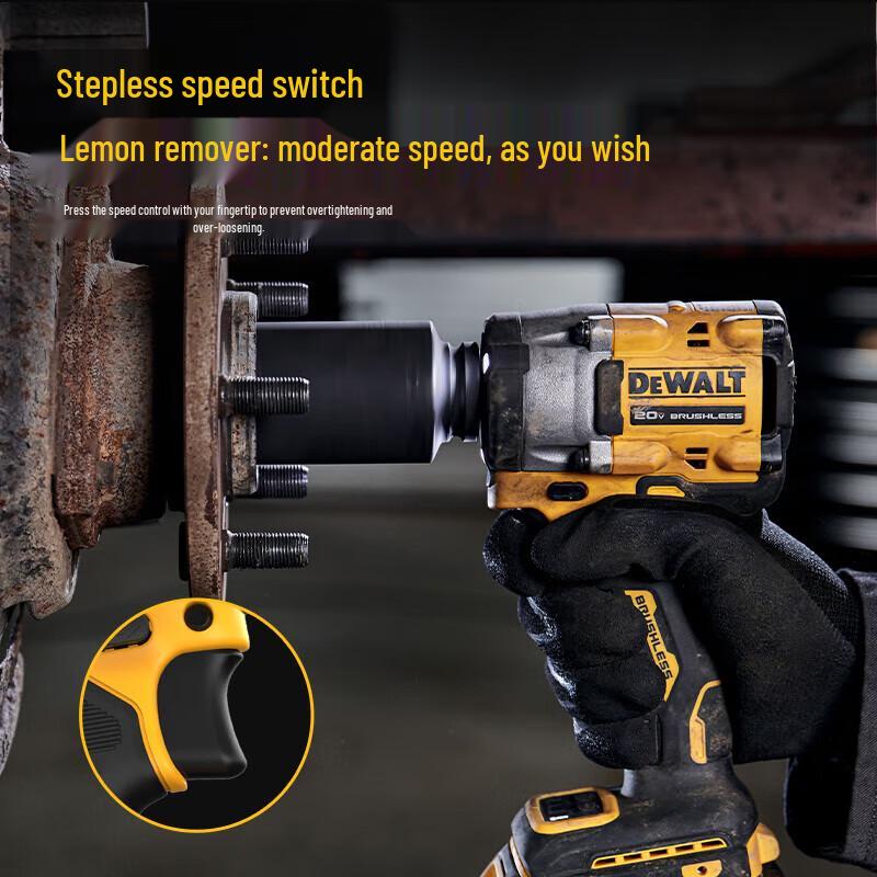 DeWalt 20V MAX Компактный гайковерт 1/2 дюйма Комплект вилка CN (адаптер в комплекте)