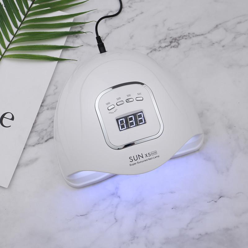 X5 MAX УФ светодиодная лампа для сушки ногтей с автоматическим датчиком ЖК-дисплеем 45 светодиодная лампа для сушки ногтей для маникюрного геля