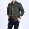 Spring and Autumn Men's New Casual Jacket Youth Stand-up Collar Men's Coat