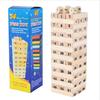 54 Pcs/set Creative Novel Digital Jenga Building Block Toys Wooden Brain Game for Kids Entertainment Intelligence Interaction Toy
