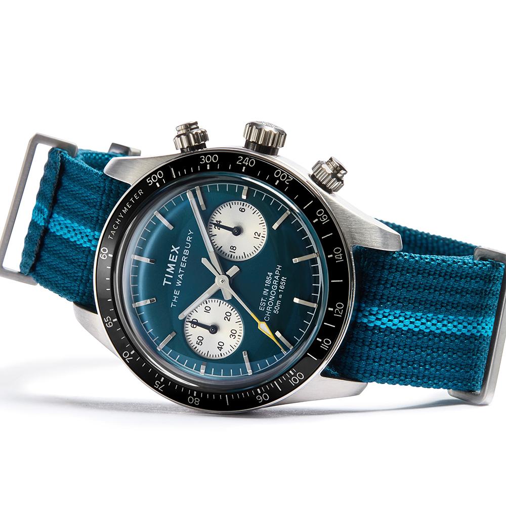 TIMEX Наручные часы Waterbury Heritage Хронограф Тахиметр 39мм TW2Y39000