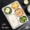 304 Stainless Steel 5-Compartment Lunch Tray