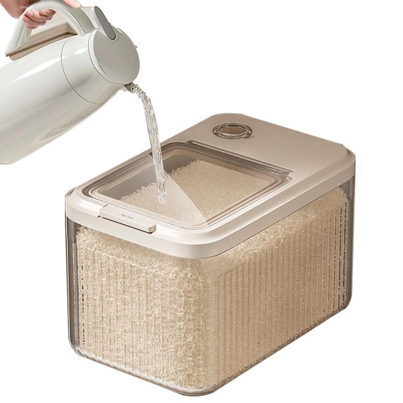 Dog Food Storage Container Large Capacity Transparent Pet Food Bucket Box Moisture Proof Dog Cat Dry Food Bin Sealed Container