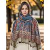 Hot-selling Popular Cashew Nut Pattern Fringed Scarf Female Xiyin Versatile Good-looking Shawl Female