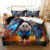 Игровой набор постельного белья Undertale с рисунком Фриск, Санса, Папируса. Пододеяльник, простыня, наволочка с принтом. Размер кровати: двуспальная, Queen, King. Одеяло. Спальня