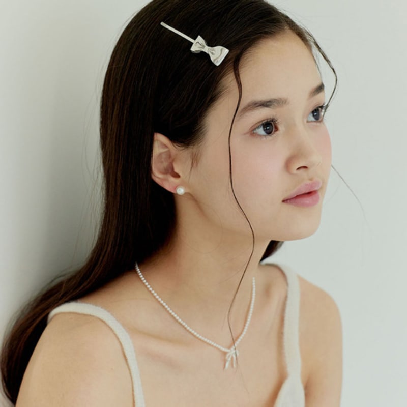 murmur [925silver]Classic pearl earrings