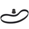 Rubber Timing Belt 3M-384-12 Synchronous Belt Durable Transfer Drive Belt  Drive System