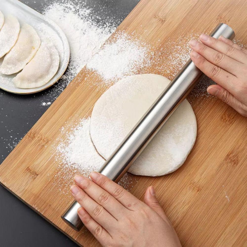 Smooth Surface Non-Stick Rolling Roller 8/10/12inch Pizza Pastry Roller Dough Bake Roller DIY Tool