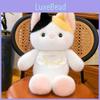 Bib Rabbit Cat Bear Plush Toy Animal Stuffed Doll Cartoon Decoration Bedroom