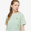 [lacoste] Women's Striped Short-Sleeve T-shirt TF262E-56GNPA