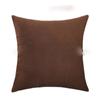 Pillow Cushion Cover Pure Candy Color Household Goods Cover Suede Pillow Nordic Style