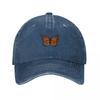 Orange Monarch Butterfly Baseball Cap Funny Hat Kids Hat Cap Female Men'S