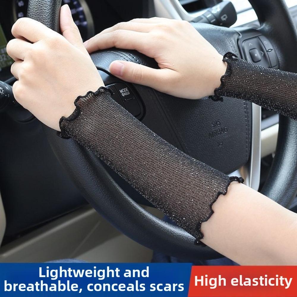 Кружевные нарукавники с оборками Цветочный браслет Новый рукав для руки Женские