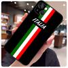 Italy Flag Case For iPhone 14 Pro Max 16 15 11 12 13 17 Pro Max mini 15 16 Plus 16e 17 Air Phone Cover