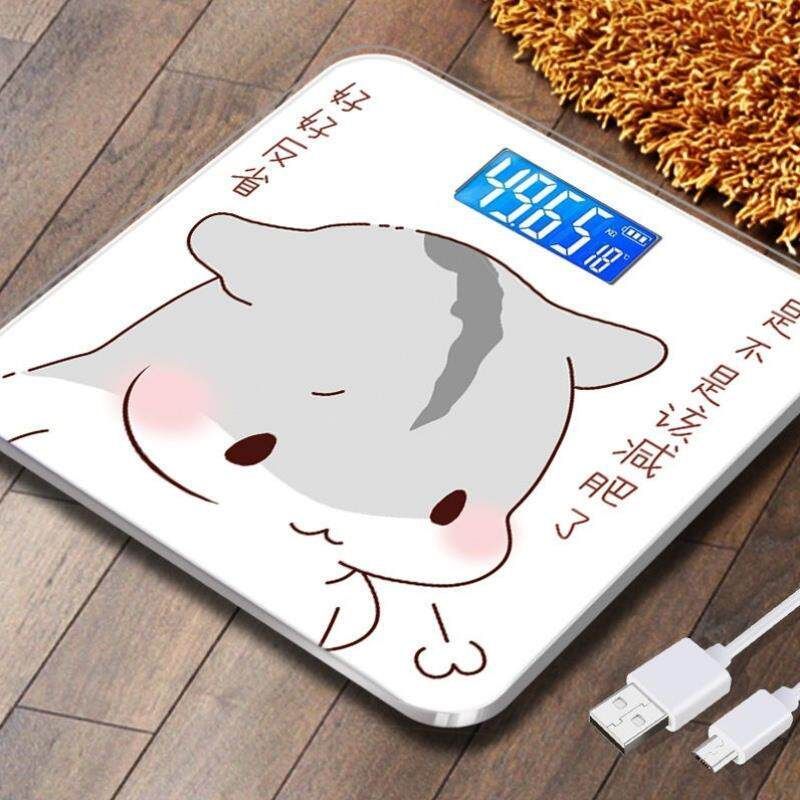 Точные электронные весы с USB-зарядкой, Точные домашние весы для здоровья, Весы для измерения веса тела человека, Весы для похудения для взрослых