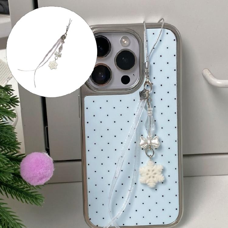 Праздничный пушистый брелок-подвеска для телефона, праздничный аксессуар, рождественский подарок для сумок, рюкзаков и ключей