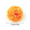 5/10Pcs 7.5cm Silk Peony Artificial Flowers Heads for Home Party Wedding Decor Accessories Garden Crafts Manual Christmas Wreath