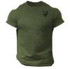 Vikings Wolf T Shirt Pocket Gym Clothing Bodybuilding Training Workout Mma Top