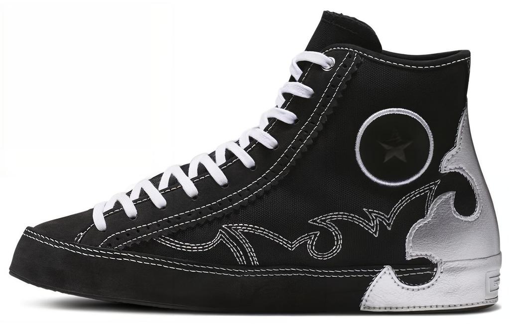 Converse Кеды Chuck Taylor All Star Sasha High Top Черно-серебристые 'Сине-белые' Женские 565002C