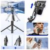 BSLIUFANG 2025 New 1.7M 360°wireless Control Convenient Remote Selfie Stick Tripod Foldable Stand with Light Smartphone Stand
