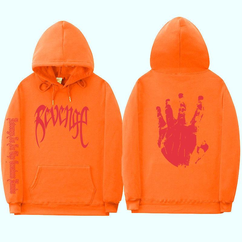 Унисекс Худи Толстовка Streetwear Revenge с резьбовой манжетой