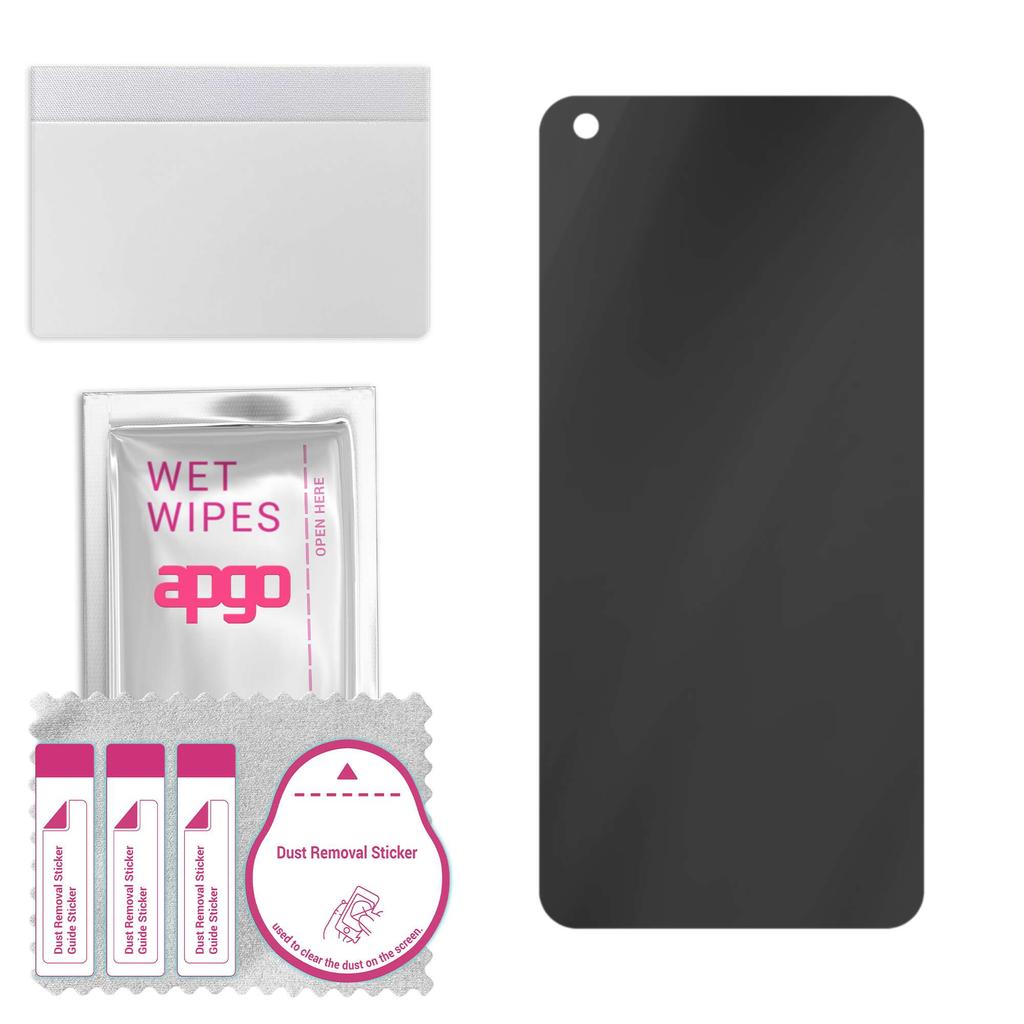 apgo Матовое гибридное защитное стекло Privacy, совместимое с Nothing Phone 1, гибкое наностекло, отличная замена закаленному стеклу, устойчивое к царапинам