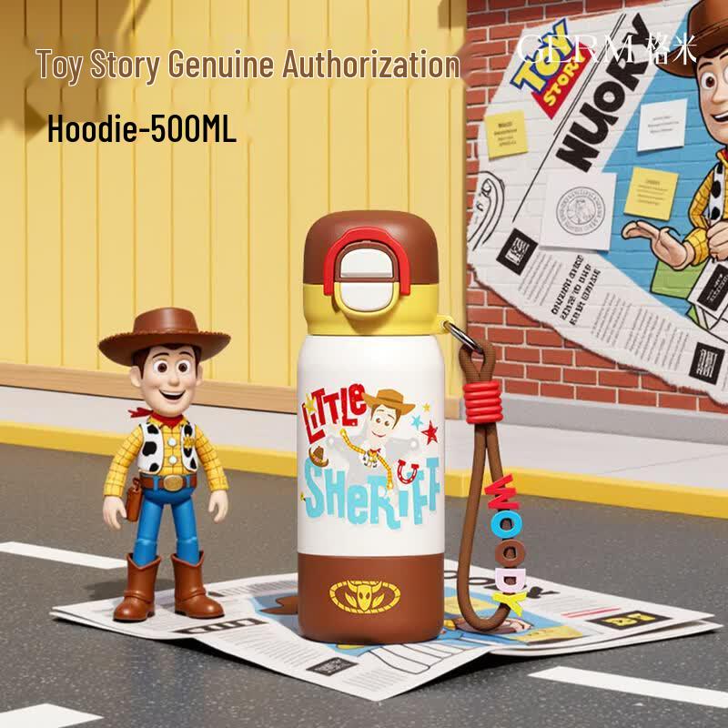 Детская термобутылка с трубочкой Toy Story Вуди, 500 мл