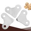 20pcs Macadamia Nut Opener Stainless Steel Hazelnut and Walnut Peeler Efficient Pecan Shell Opening Tool for Home Use