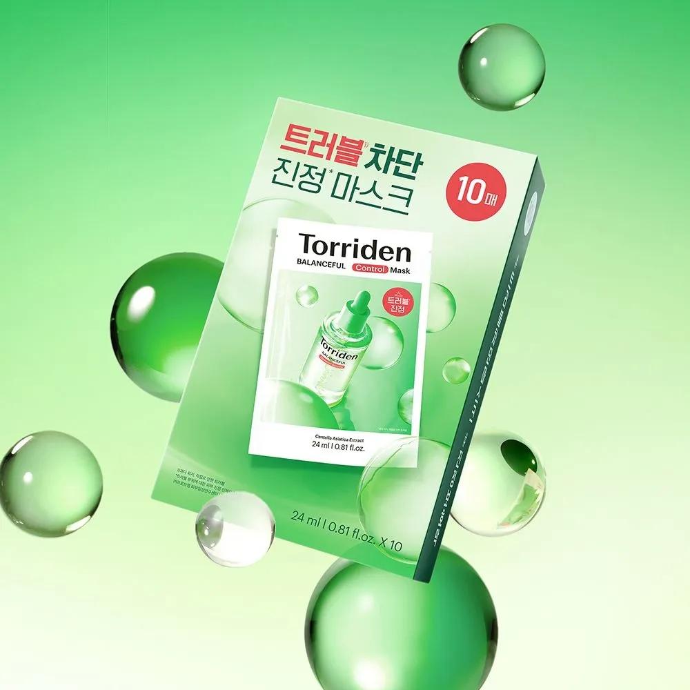 TORRIDEN Balanceful Cica Control Mask 10 Sheets