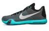 Nike Kobe 10 Liberty Kobe Шнуровка Нескользящие Легкие Нескользящие Легкие Низкие Баскетбольные Кроссовки для Выступлений 745334-002