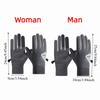Waterproof Winter Cycling Gloves Anti-Slip Riding Protective Mittens Cold-proof Gloves  Running