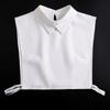 Formal False Collar Women Embroidery Faux Col Half Shirt Blouse Fake Collars Sweater Shirt Detachable Collars Accessories