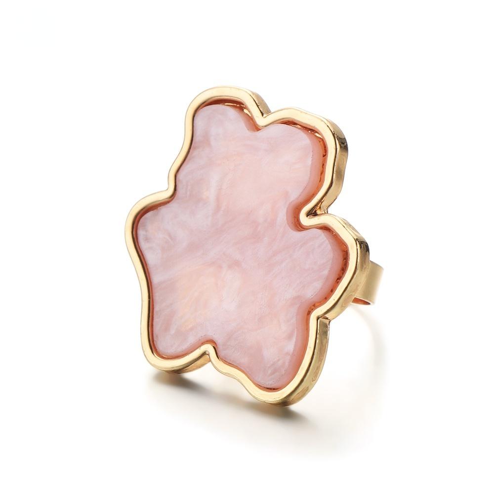 1 шт., новая палитра из смолы и камня для дизайна ногтей, кольцо на палец, накладные ногти, рисунок, смешивание цветов, дисплей, DIY маникюрный гель-инструмент