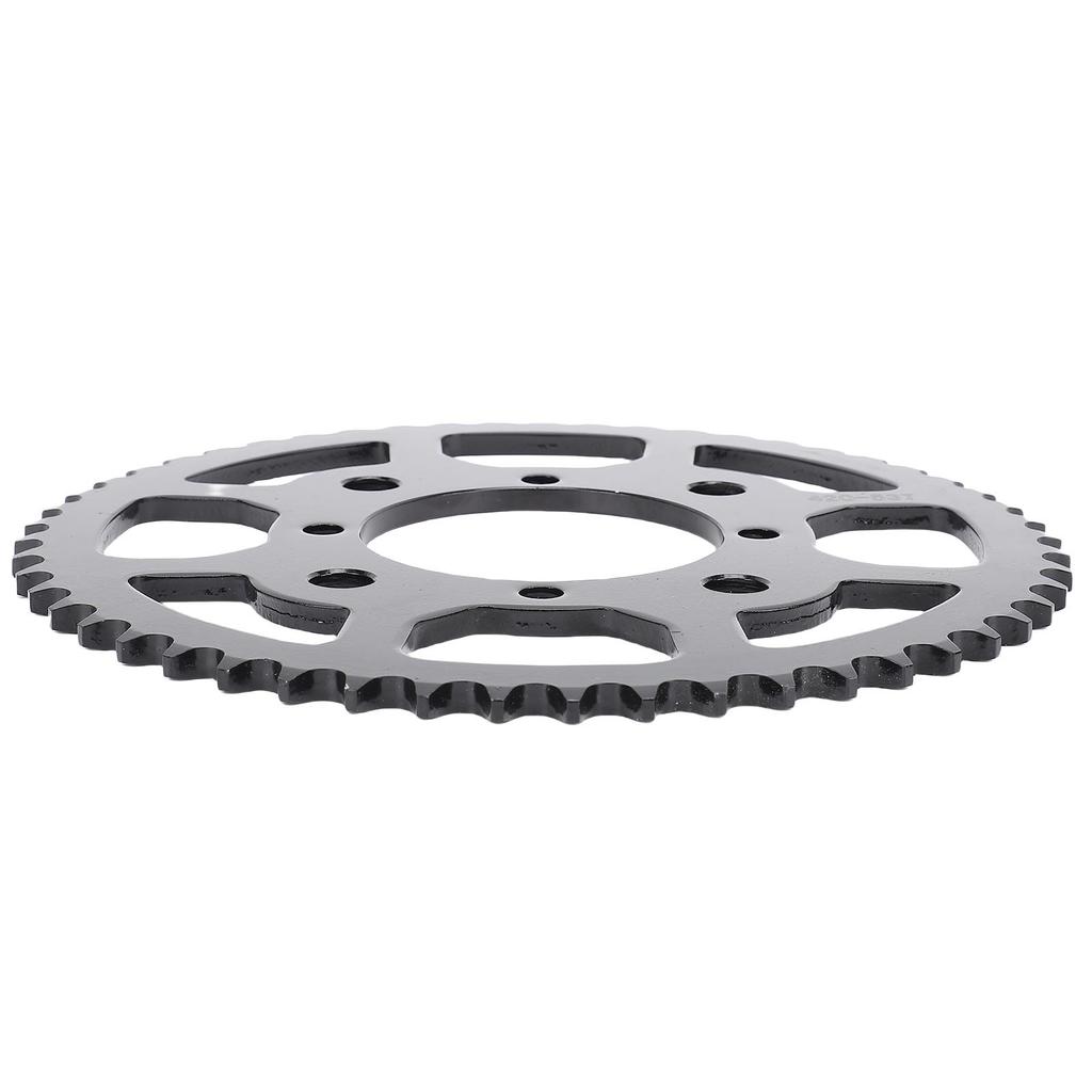 420 53T Rear Sprocket Efficient Gear Ratio Heavy Duty Steel Alloy Optimal Performance for Dirt Pit Bike 50 to 160ml