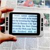 Electronic Reading Digital Magnifier Low Vision for Reading Aid Loupe Electronique Vergrootglas 2-32X 3.5" Color LCD Lupa