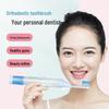 ETRAVEL Yilv 2-in-1 Mini Folding Orthodontic Travel Toothbrush and Toothpaste