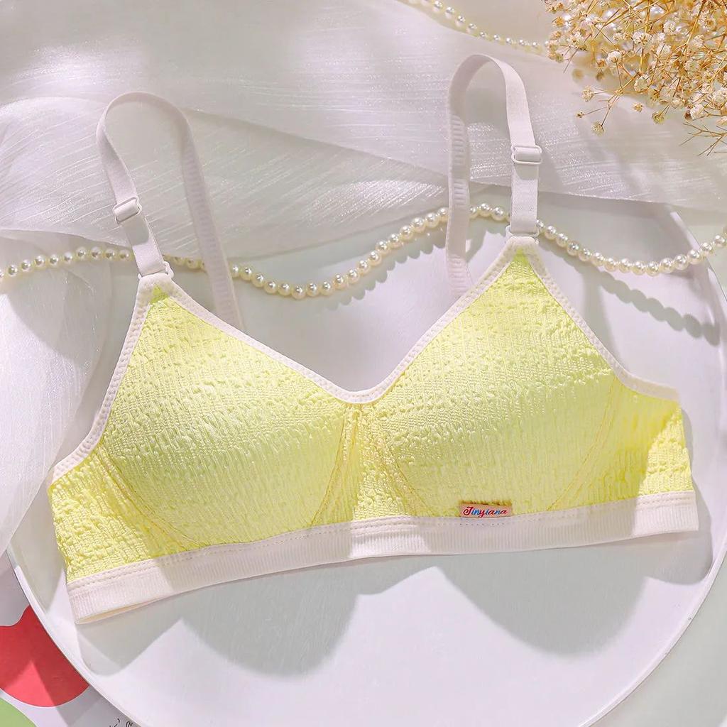Бюстгальтеры для девочек, тонкие бюстгальтеры Push Up, беспроводное нижнее белье для женщин, удобное мягкое женское белье