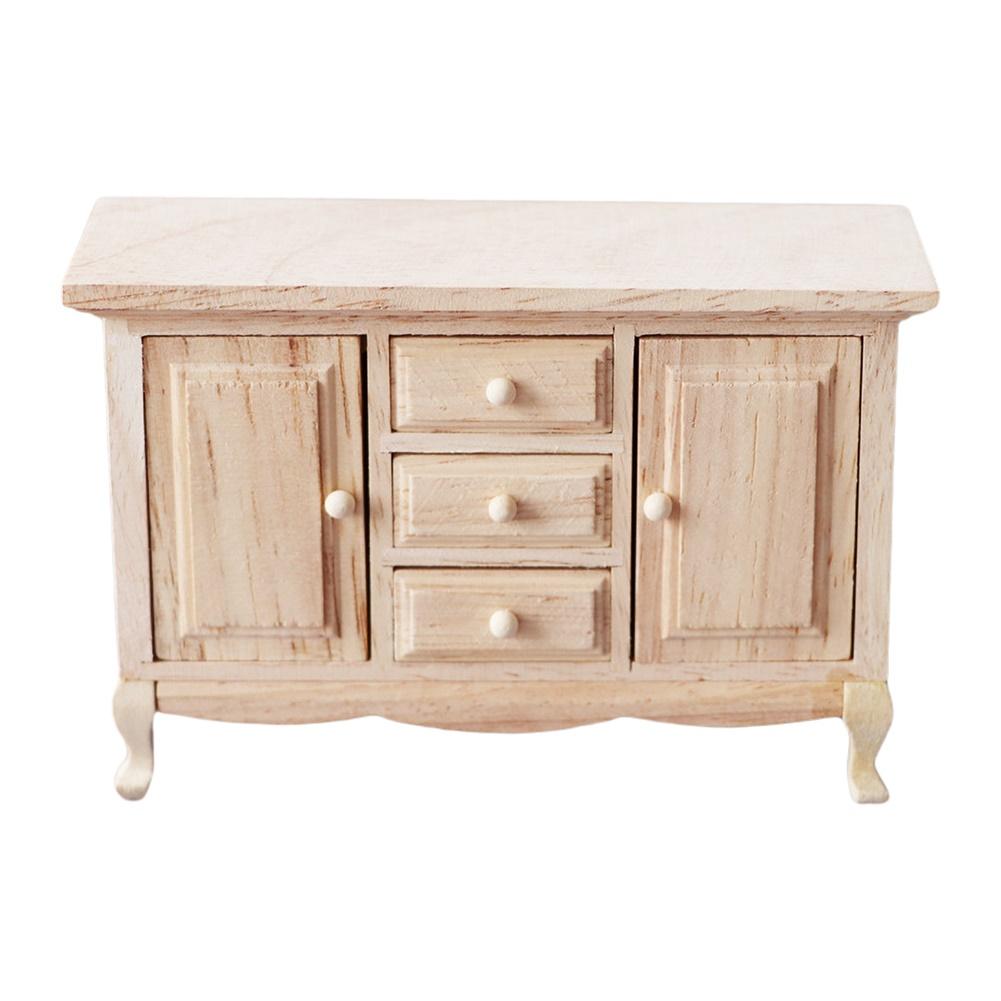 Мини-имитация деревянного шкафа, кукольная фигурка, модель игрушки, реалистичный кукольный домик, миниатюрные фигурки, 1/12, аксессуары для кукольного домика