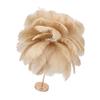 Ostrich Feather Table Lamp Rechargeable Modern Romantic Decoration Lamp Bedroom Bedside Lamp for