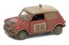 Миниатюрная машинка Tiny City масштаб 1/50 Mini Cooper Rally #88 состаренная краска №177