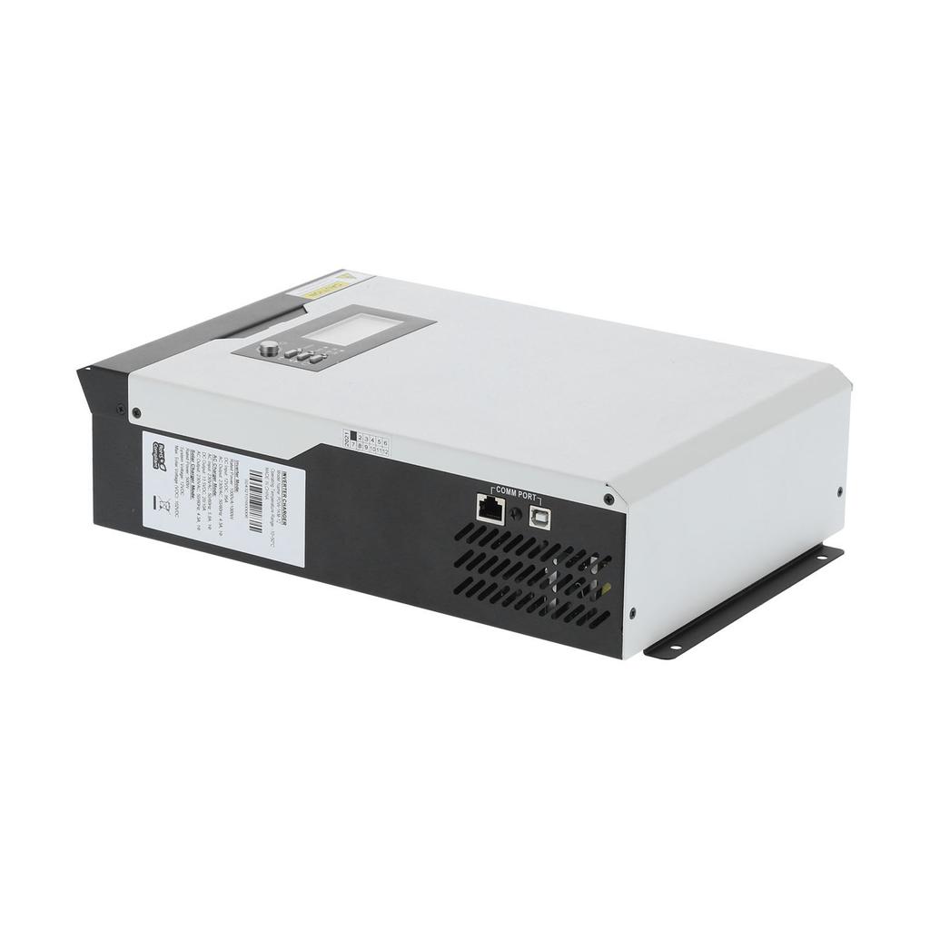 Солнечный гибридный инвертор из алюминиевого сплава, чистый синус, все для домашнего использования, 230 В переменного тока