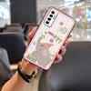 Прочный пылезащитный чехол для телефона Tecno Camon17P Противоударная задняя крышка Полная защита Ударопрочный Водонепроницаемый Силиконовый Мультяшный