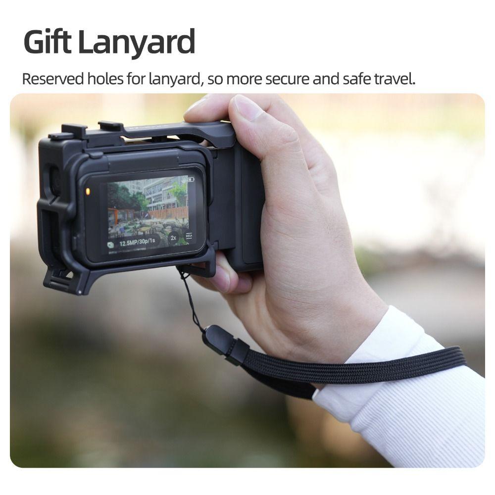 2 in1 Detachable Camera Handle Grip for Insta360 Ace Pro 2/Ace Pro Action Camera Accessories