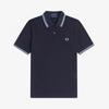 Fred Perry Рубашка Twin Tip Fred Perry Navy Ice Afpm2430012 795
