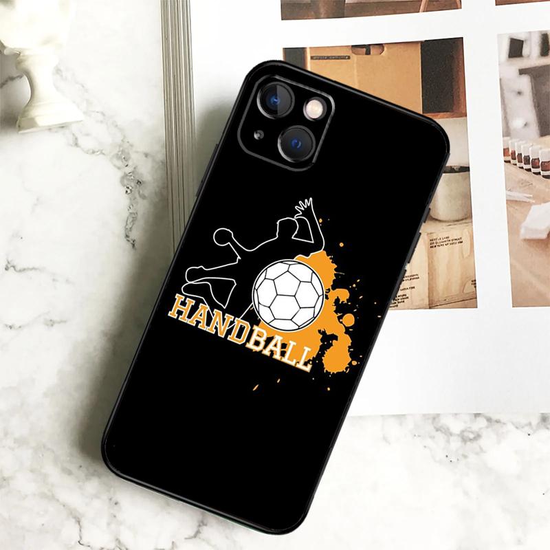 Handball Sport Phone Case For iPhone 17 16 15 14 12 11 13 Pro Max Plus 12 13 Mini 16e 17 Air Cover Coque