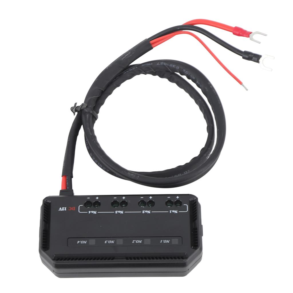 12V Мотоциклетный блок предохранителей Универсальный комплект блока предохранителей и реле 20А со светодиодной индикаторной лампой для автомобиля
