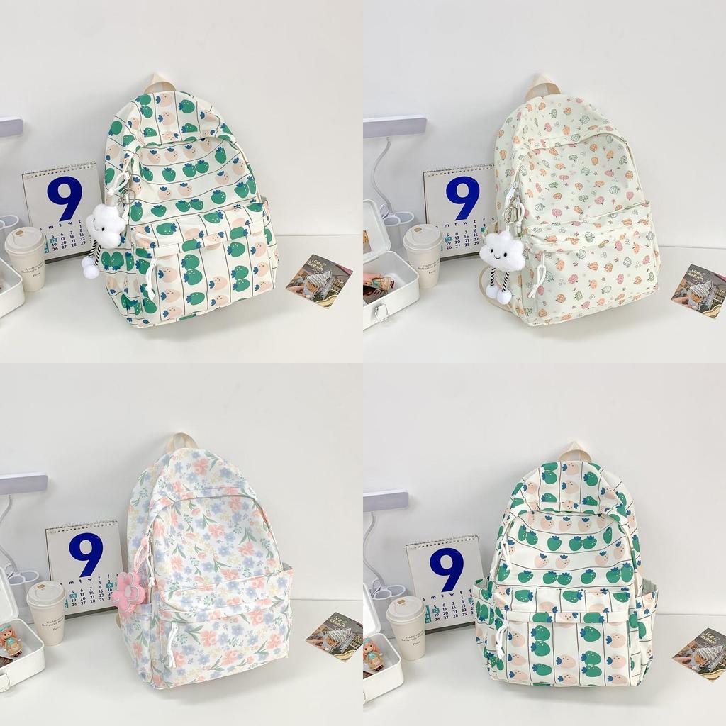 Style Small Backpack With Nylon Construction And Features For Students And Travel