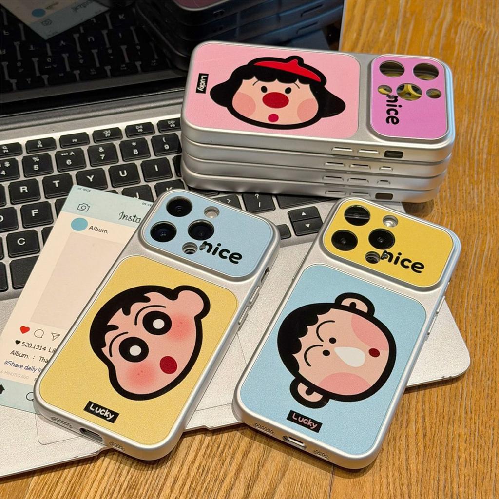 Contrasting color fat tiger small new application Apple 11promax mobile phone case large window Huawei Xiaomi vivo couple cartoon